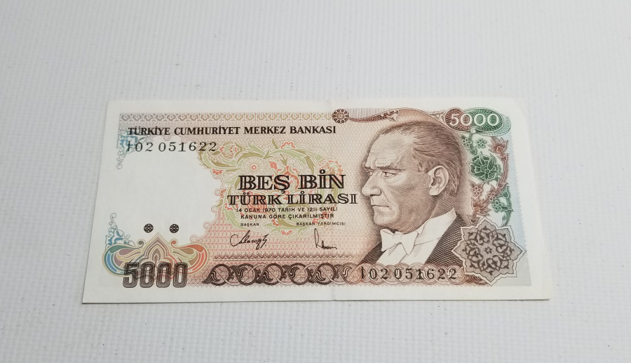 7. EMİSYON 4. TERTİP - 5000 TÜRK LİRASI-