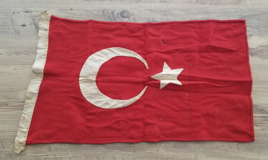 CUMHURİYET BAŞLARI EL YAPIMI BAYRAK