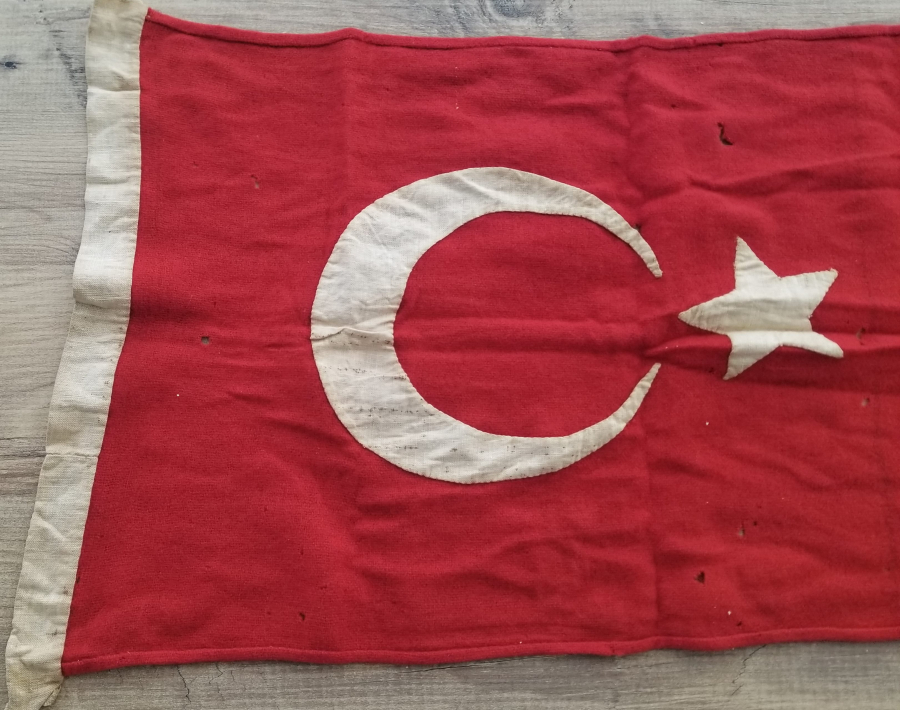 CUMHURİYET BAŞLARI EL YAPIMI BAYRAK