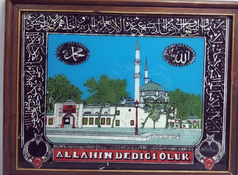 EL BOYAMA CAMALTI ANTİKA ESNAF PANOSU
