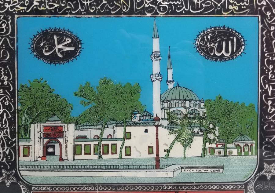 EL BOYAMA CAMALTI ANTİKA ESNAF PANOSU
