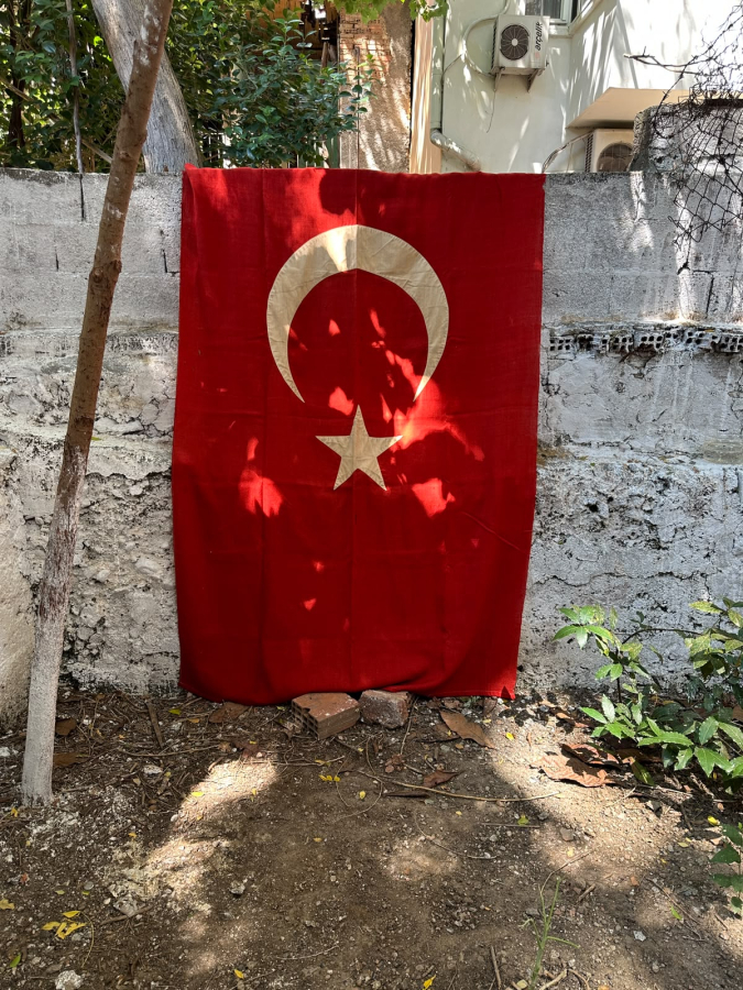 DEV BOYDA GEÇİŞ DÖNEMİ OSMANLI BAYRAK