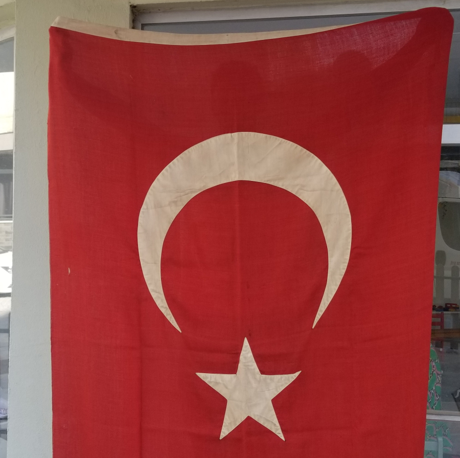 DEV BOYDA GEÇİŞ DÖNEMİ OSMANLI BAYRAK