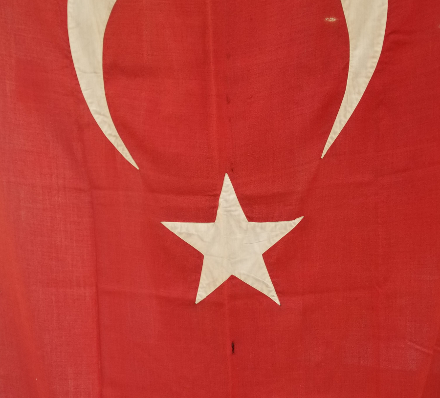 DEV BOYDA GEÇİŞ DÖNEMİ OSMANLI BAYRAK
