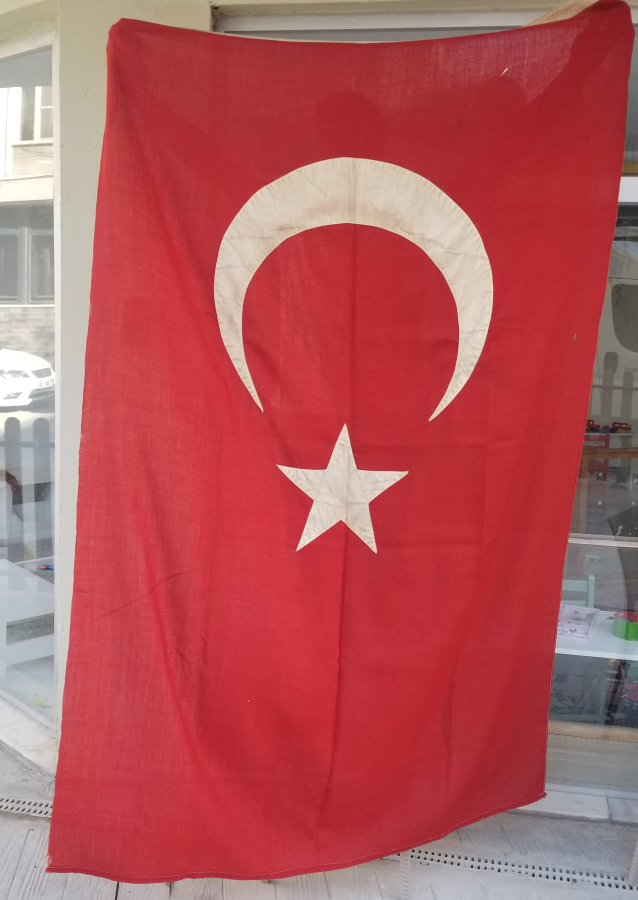 DEV BOYDA GEÇİŞ DÖNEMİ OSMANLI BAYRAK