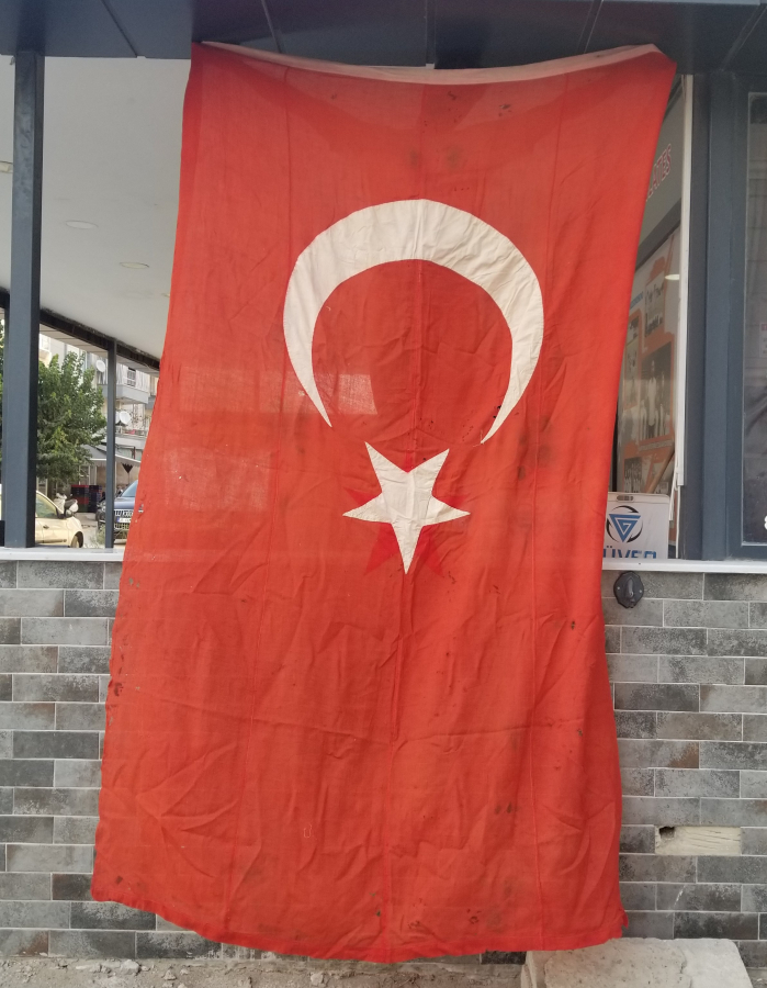 OSMANLI SON DÖNEM DEV BOYDA BAYRAK