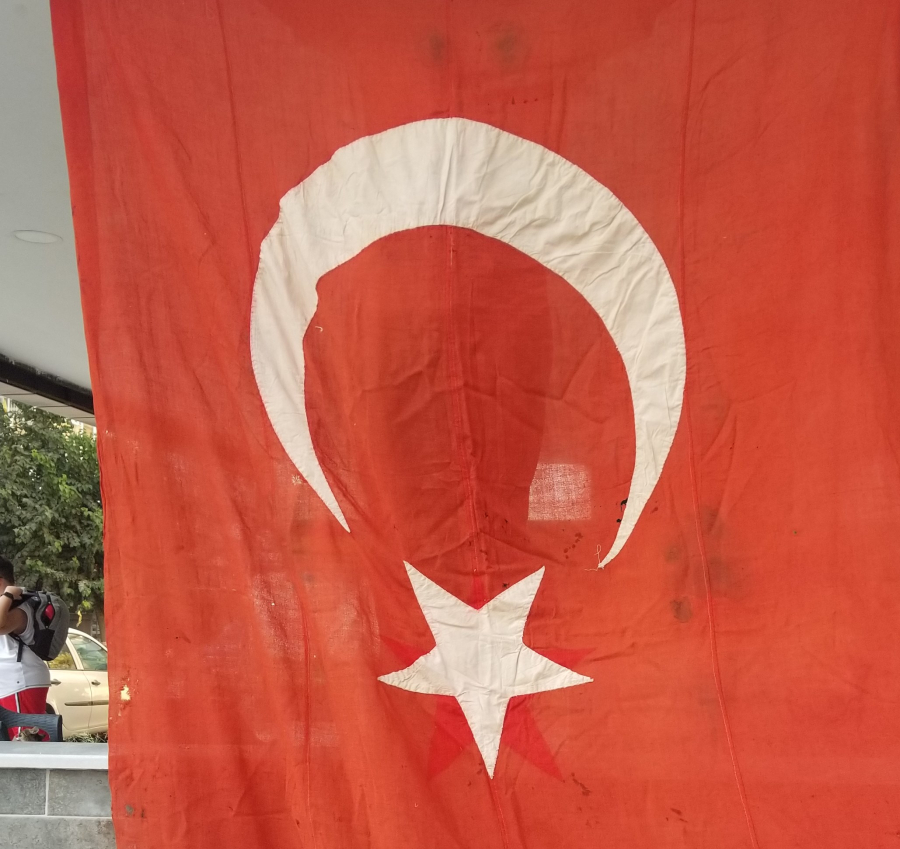 OSMANLI SON DÖNEM DEV BOYDA BAYRAK