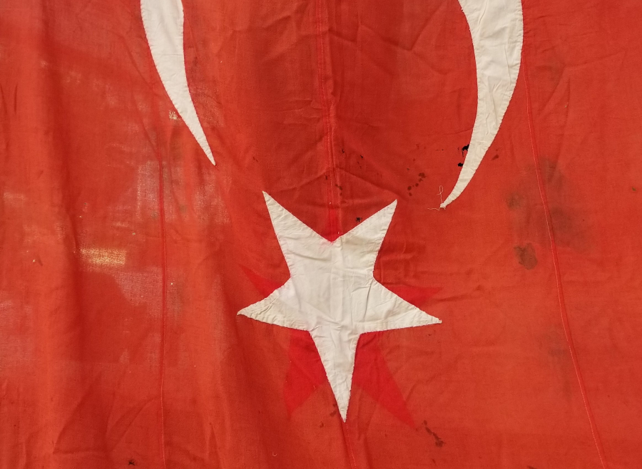 OSMANLI SON DÖNEM DEV BOYDA BAYRAK