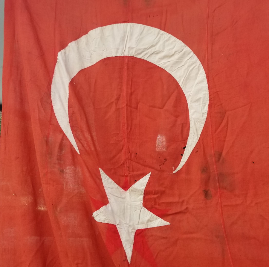OSMANLI SON DÖNEM DEV BOYDA BAYRAK