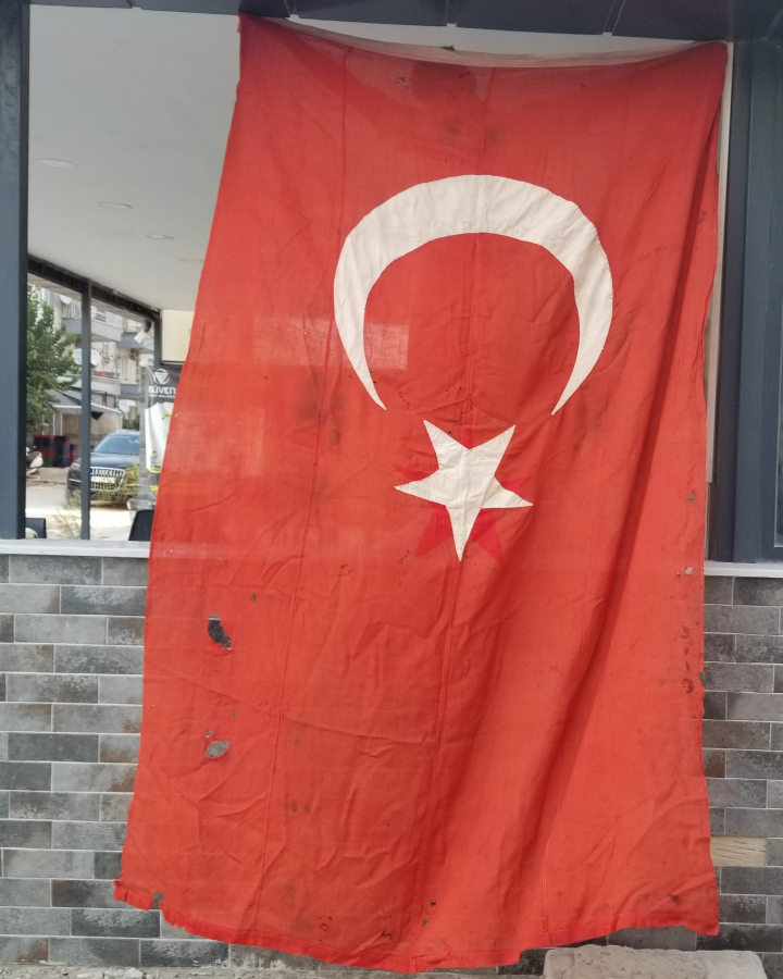 OSMANLI SON DÖNEM DEV BOYDA BAYRAK