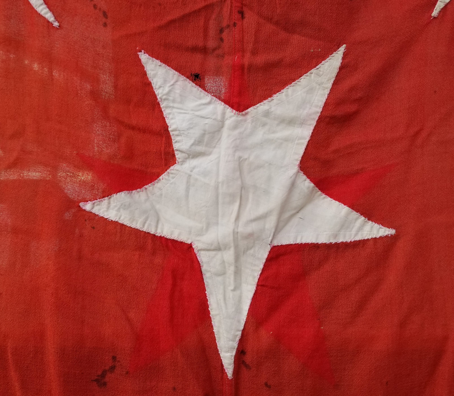 OSMANLI SON DÖNEM DEV BOYDA BAYRAK