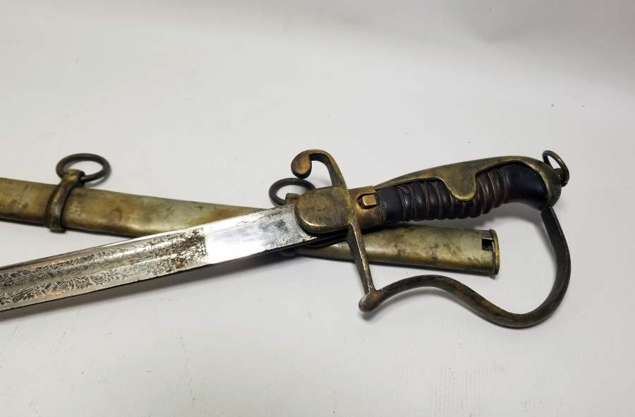 1936 TARİHLİ FAİK LÜTFÜ USTA YAPIMI ÇOK NADİR SUBAY KILICI