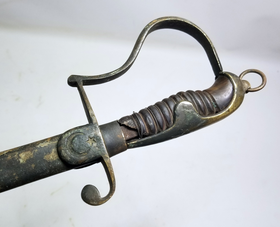 1936 TARİHLİ FAİK LÜTFÜ USTA YAPIMI ÇOK NADİR SUBAY KILICI