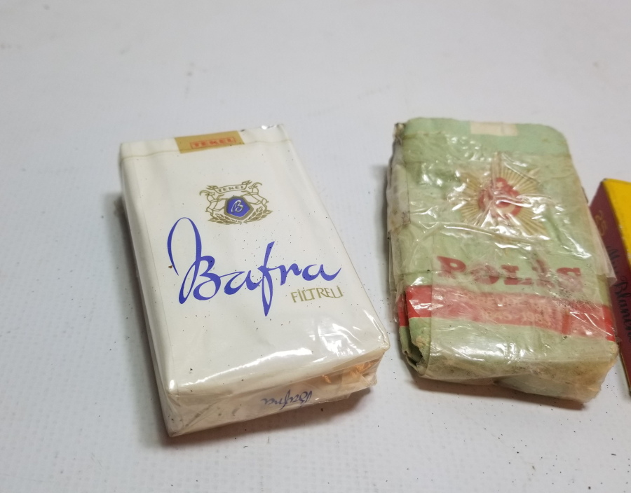 AÇILMAMIŞ PAKETİNDE ANTİKA SİGARA LOTU