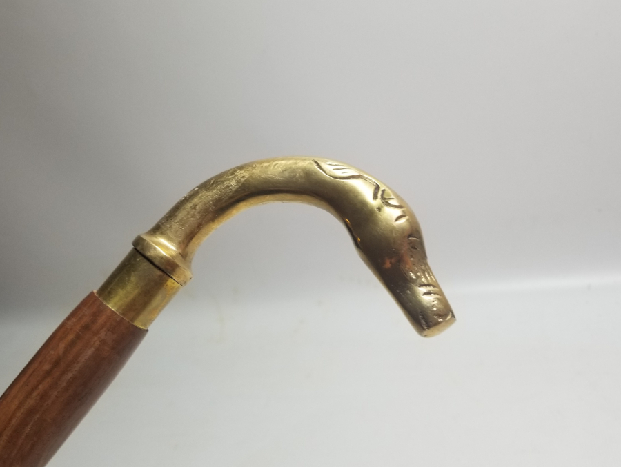 ATBAŞI FORMLU AHŞAP BASTON