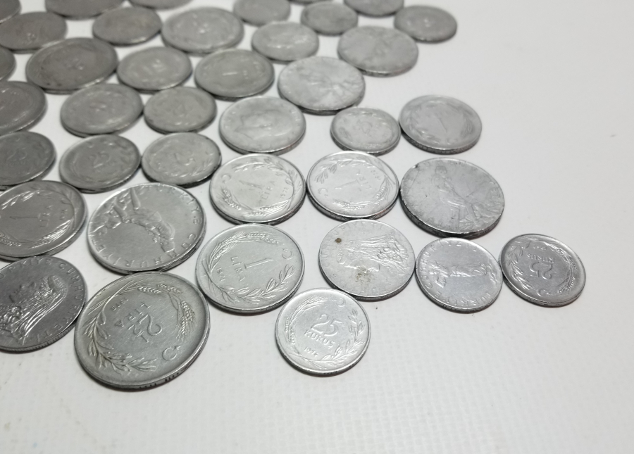 ANTİKA METAL PARA LOTU