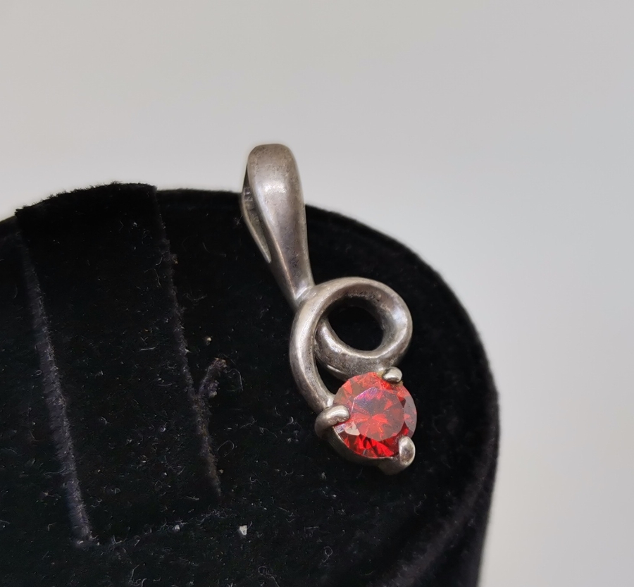 SONSUZLUK TEMALI GÜMÜŞ KOLYE UCU