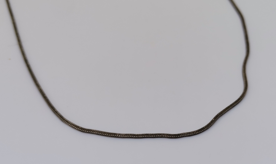 İTALYAN YAPIMI ANTİKA GÜMÜŞ ZİNCİR