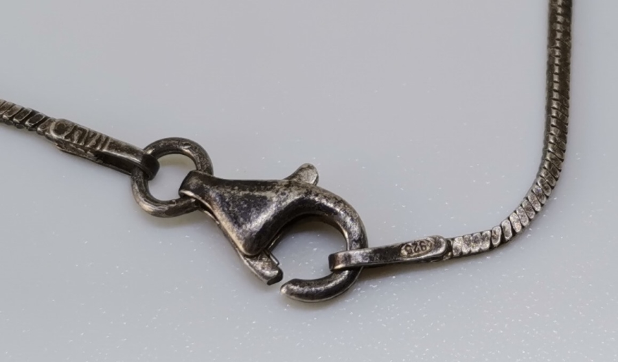 İTALYAN YAPIMI ANTİKA GÜMÜŞ ZİNCİR