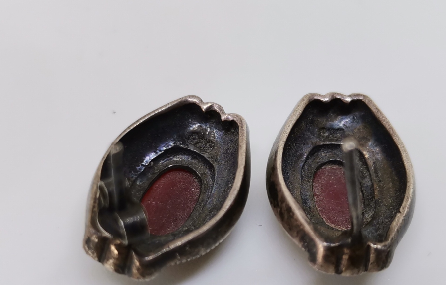 AKİK VE MARGAZİT TAŞLI GÜMÜŞ KÜPE