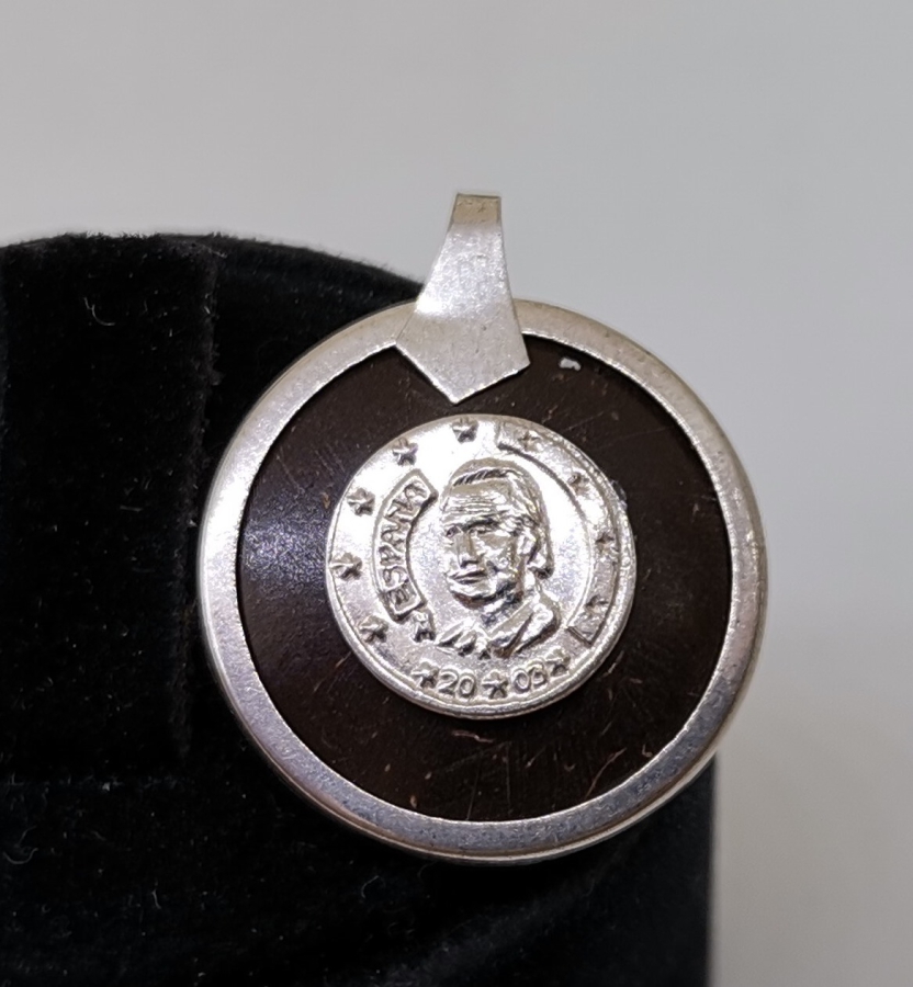 2003 TARİHLİ İSPANYA YAPIMI GÜMÜŞ KOLYE UCU