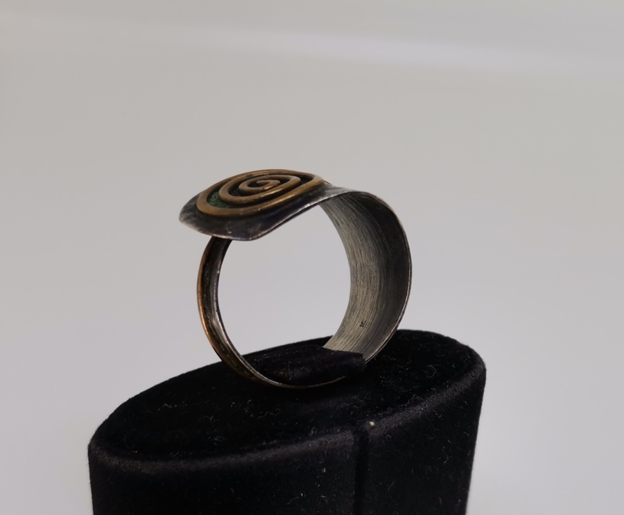 ÖZEL DİZAYN EL YAPIMI GÜMÜŞ YÜZÜK