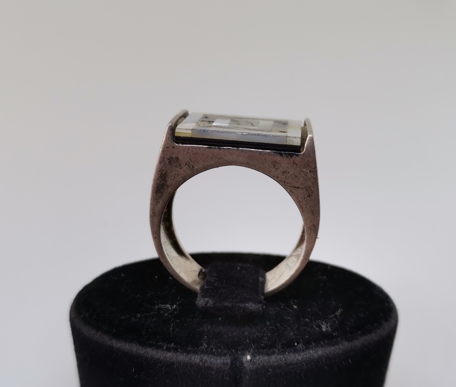 SEDEF İŞÇİLİKLİ EL YAPIMI GÜMÜŞ YÜZÜK