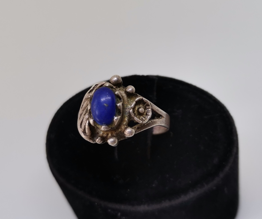LAPİS TAŞLI GÜMÜŞ YÜZÜK