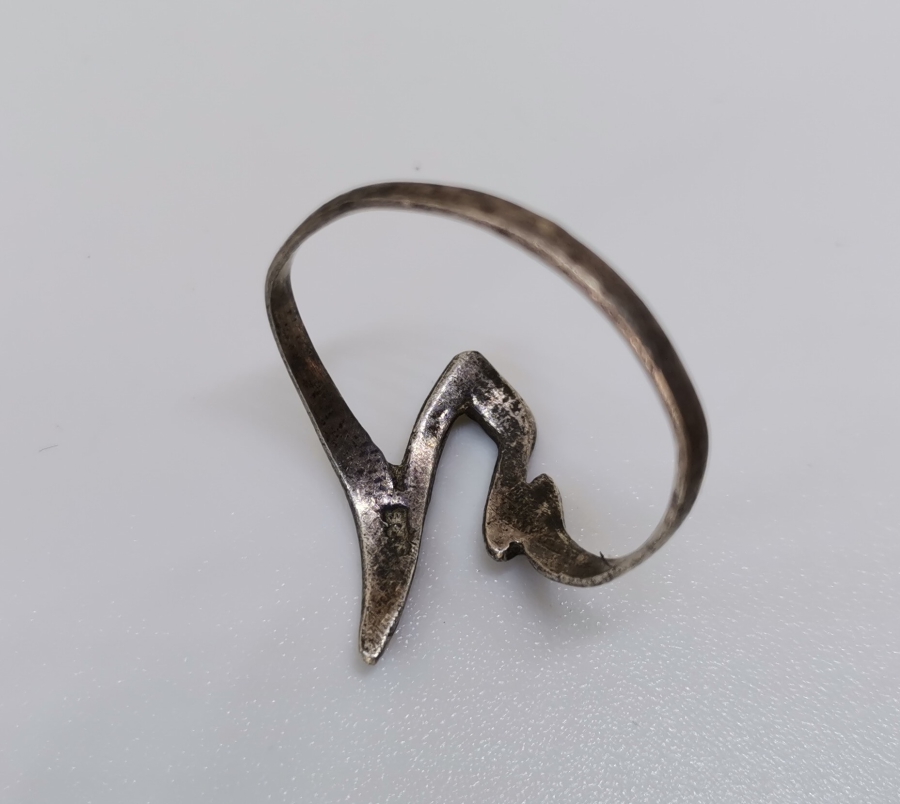 KALP RİTMİ GÖRSELLİ GÜMÜŞ YÜZÜK