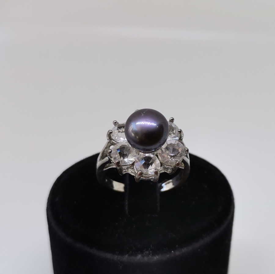 İNCİLİ GÜMÜŞ YÜZÜK