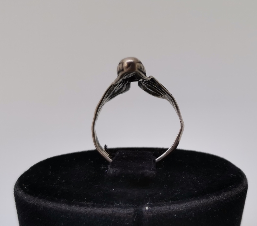 ÖZEL YAPIM SANATÇI DAMGALI GÜMÜŞ YÜZÜK