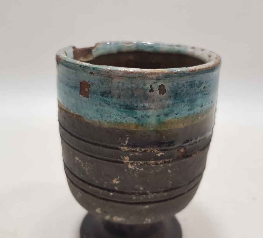 OSMANLI DÖNEMİ 1800 BAŞLARI NADİR RENKTE KÜTAHYA HAVAN