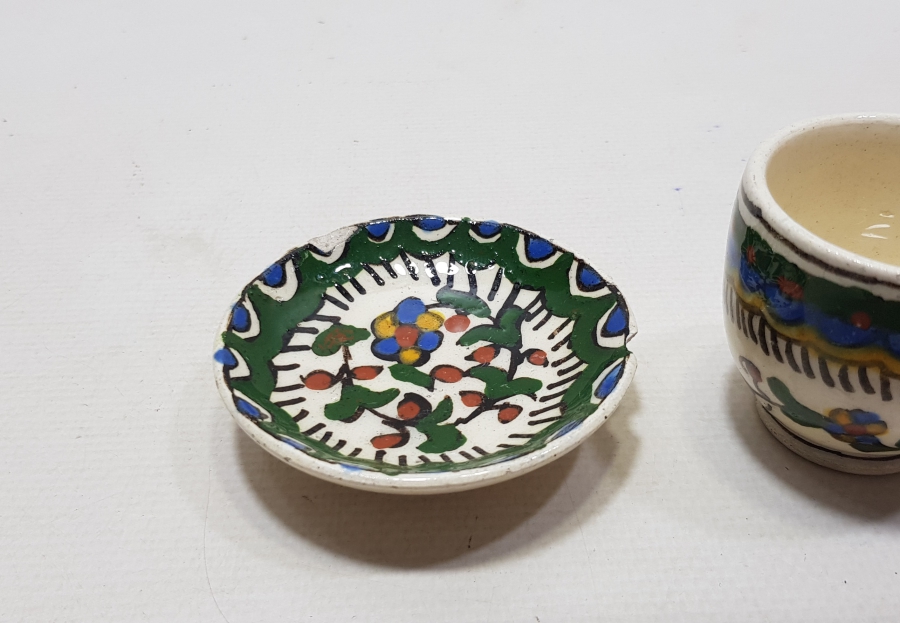 OSMANLI DÖNEMİ KÜTAHYA İŞİ KAHVE FİNCANI