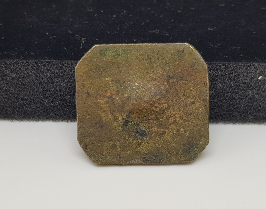 OSMANLI DÖNEMİ ÜZERİ DAMGALI ÇOK NADİR KUYUMCU AĞIRLIĞI - KUYUMCU DİRHEMİ