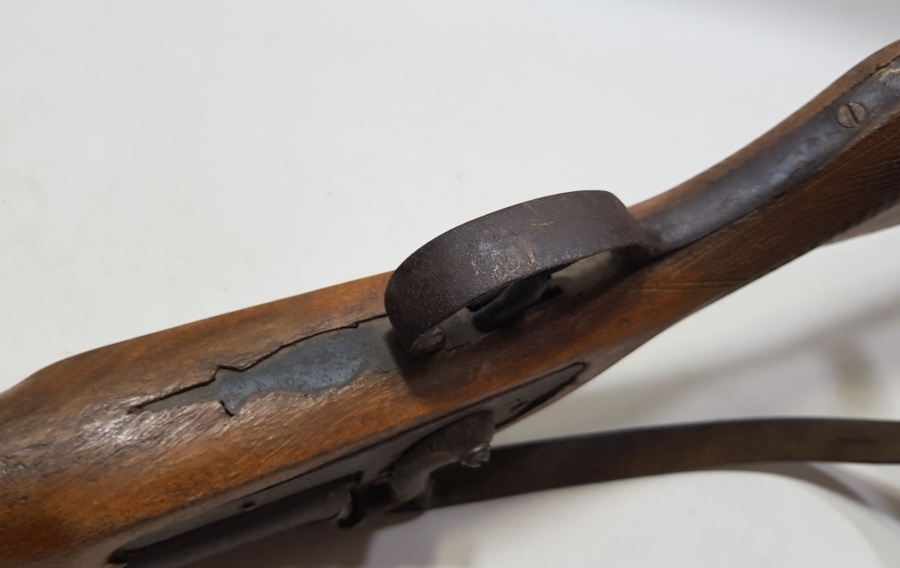 OSMANLI DÖNEMİ YÜKSEK KONDİSYONDA ÇİFTE DOLMA TÜFEK