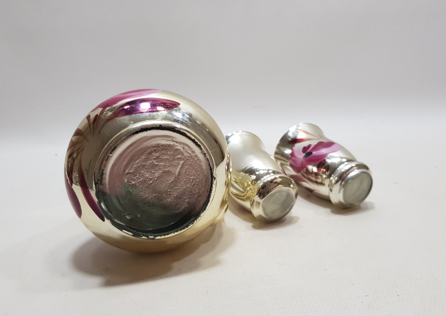 ÜZERİ EL BOYAMA OSMANLI DÖNEMİ KÖY İŞİ SÖZ ŞERBETLİĞİ TAKIMI