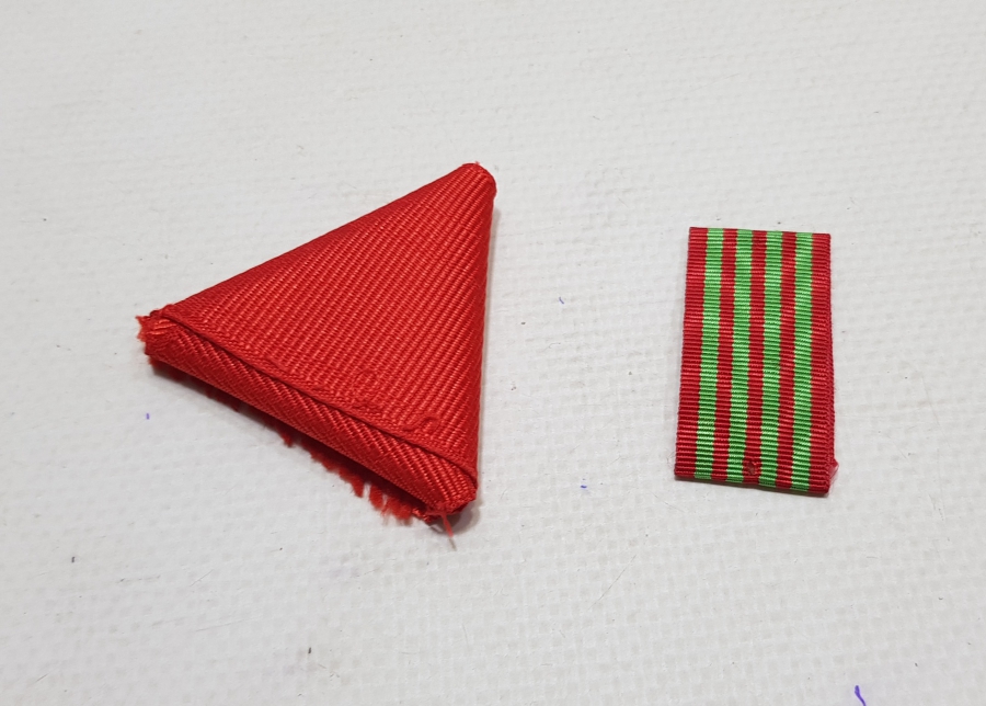 YENİ YAPIM İSTİKLAL MADALYASI VE YUNAN HARBİ MADALYASI İPEK MADALYA ASKISI