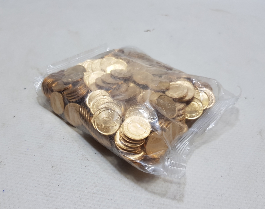 AÇILMAMIŞ DARPHANE PAKETİNDE 2018 YILI ÇİL 1 KURUŞLAR