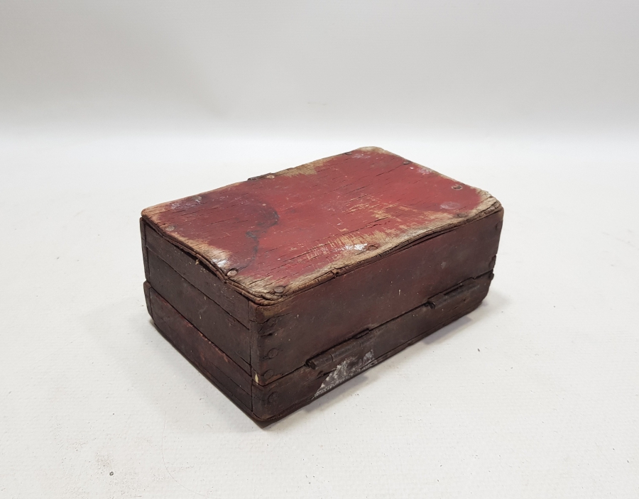 ANTİKA BOYACI PARA KUTUSU