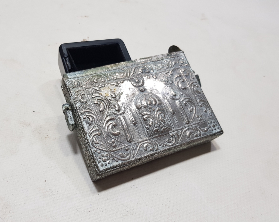 OSMANLI DÖNEMİ GÜMÜŞ ENAM-I ŞERİF KUTUSU