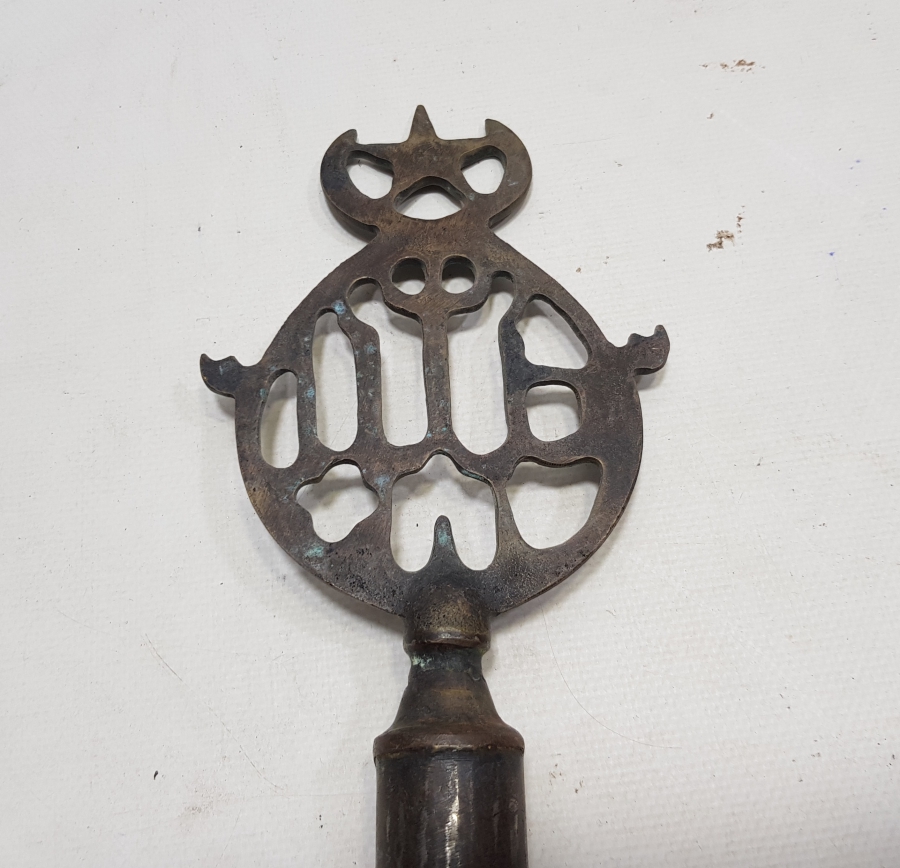 OSMANLI DÖNEMİ AY YILDIZLI BRONZ ALEM