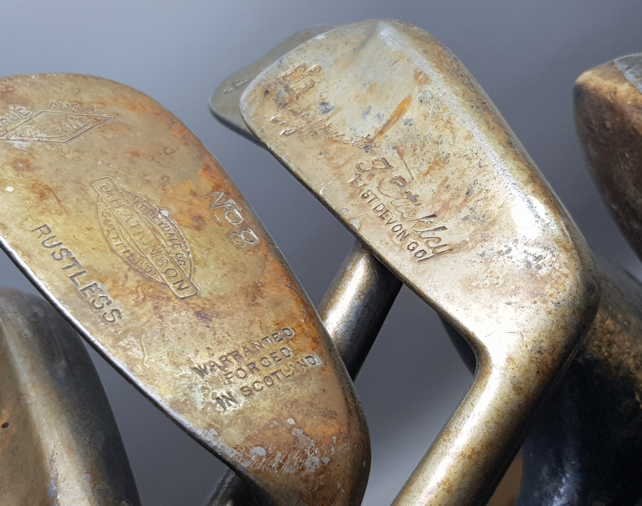 1900 BAŞLARI İNGİLİZ YAPIMI EKSİKSİZ GOLF TAKIMI