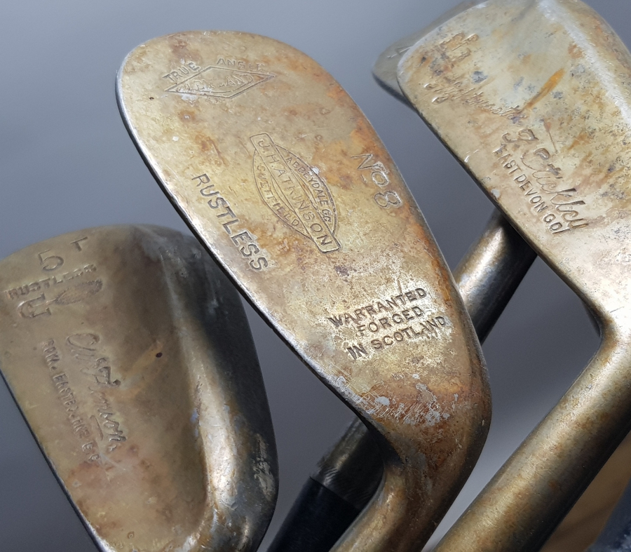 1900 BAŞLARI İNGİLİZ YAPIMI EKSİKSİZ GOLF TAKIMI