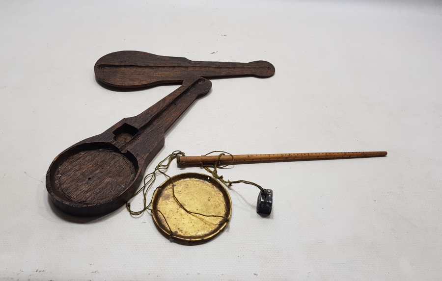 ORİJİNAL KUTUSUNDA OSMANLI DÖNEMİ ÇOK NADİR AFYON TERAZİSİ