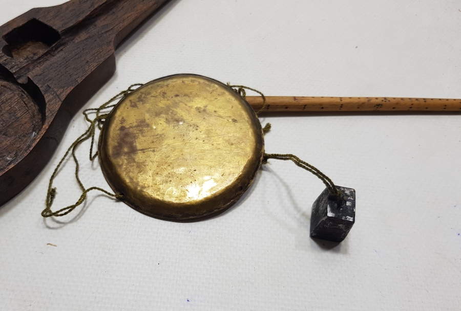 ORİJİNAL KUTUSUNDA OSMANLI DÖNEMİ ÇOK NADİR AFYON TERAZİSİ