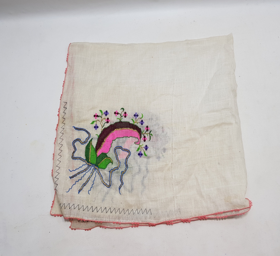 KÖK BOYALI VE SIRMA İŞÇİLİKLİ OSMANLI DÖNEMİ EGE BÖLGESİ GELİN ÇEVRESİ