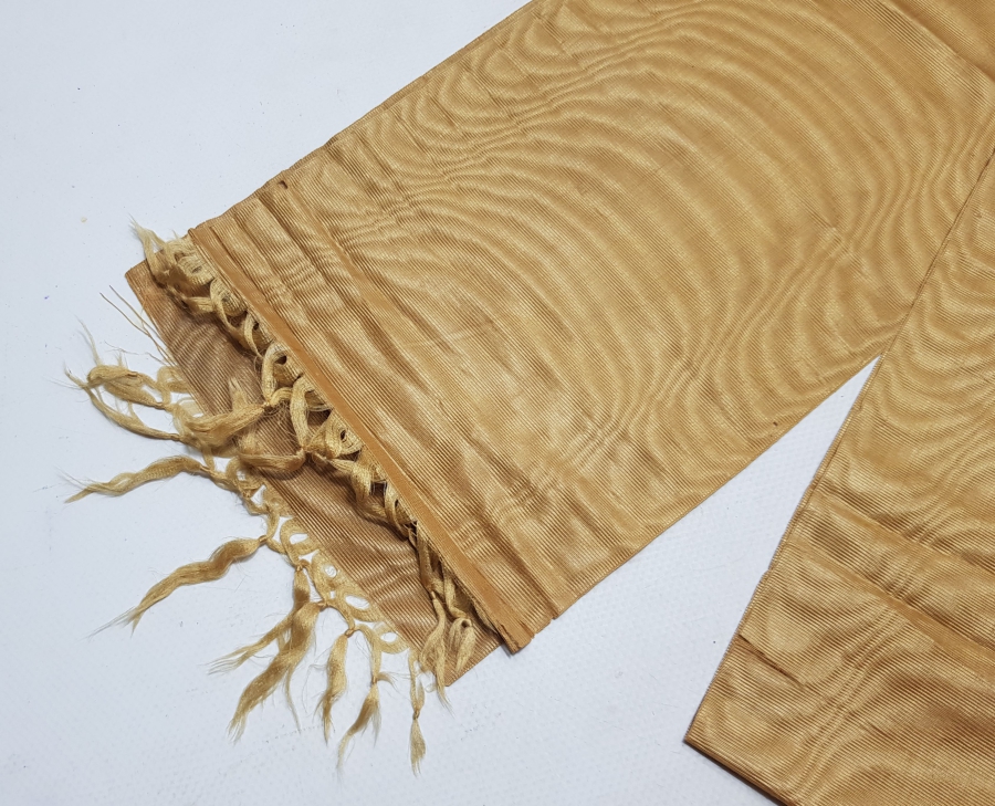 OSMANLI DÖNEMİ BÜYÜK BOY İPEK NİŞAN KUŞAĞI