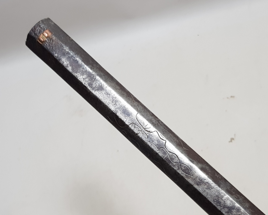 ÜZERİ İŞLEMELİ VE USTA DAMGALI ŞEŞHANE MODEL OSMANLI DÖNEMİ KALE TÜFEĞİ NAMLUSU