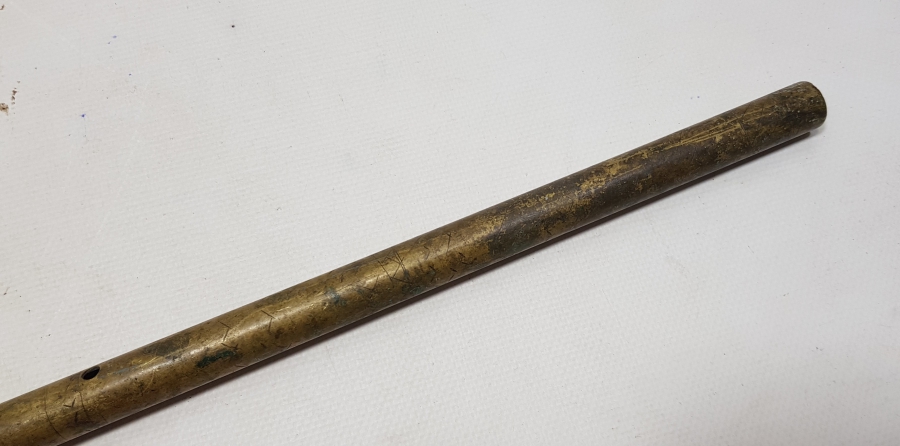 ÜZERİ İŞLEMELİ OSMANLI DÖNEMİ SÜLEYMANİYE İŞİ PİRİNÇ NEY