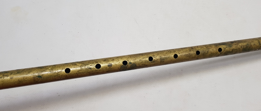 ÜZERİ İŞLEMELİ OSMANLI DÖNEMİ SÜLEYMANİYE İŞİ PİRİNÇ NEY